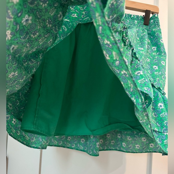 J. Crew Green Floral Women's Skirt size XS - Picture 5 of 9